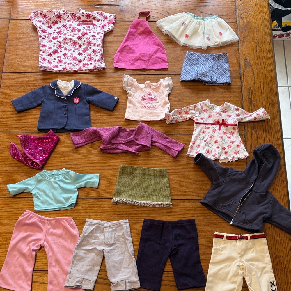American Girl Doll Clothing Lot
